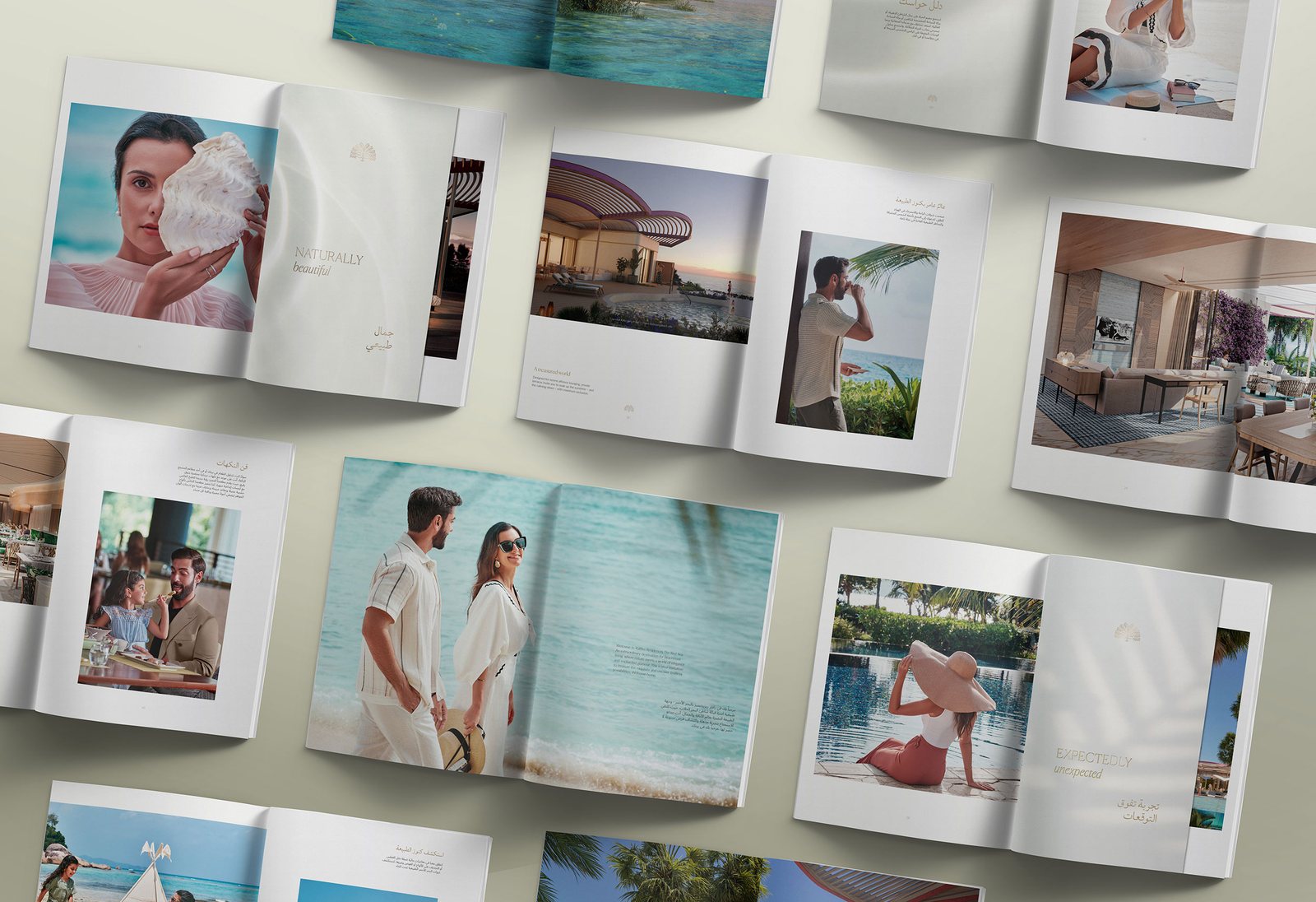 Raffles Residences brochure and photography
